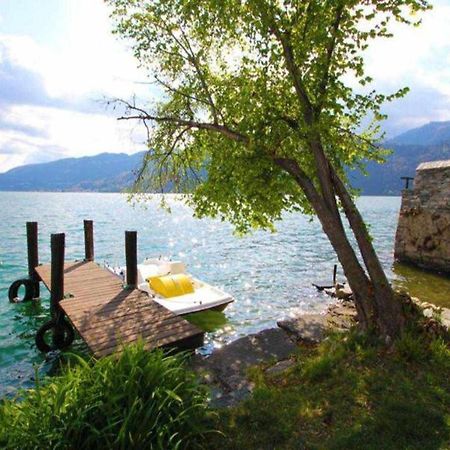 Il Glicine Appartamento Con Darsena Privata A Lago Pettenasco Exterior foto