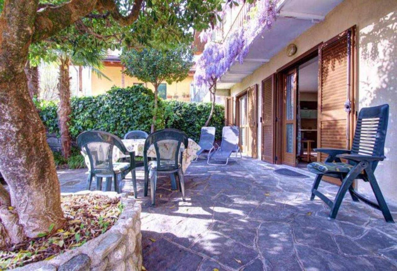 Il Glicine Appartamento Con Darsena Privata A Lago Pettenasco Exterior foto